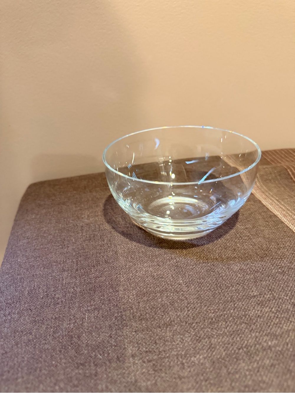 Clear Glass Serving Bowl - Versatile Home Dining Bowl